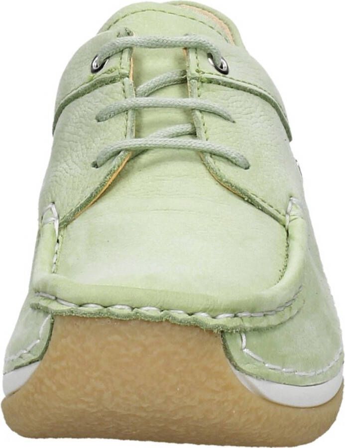 Wolky Veterschoenen Celebration mintgroen nubuck