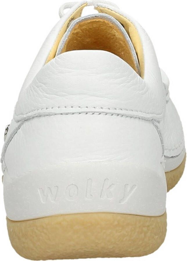 Wolky Dames Veterschoenen Celebration Nappa Wit