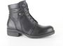 Wolky Dames Veterschoenen 0262520-000 Center Velvet Zwart - Thumbnail 13