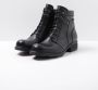 Wolky Dames Veterschoenen 0262520 000 Center Velvet Zwart - Thumbnail 6