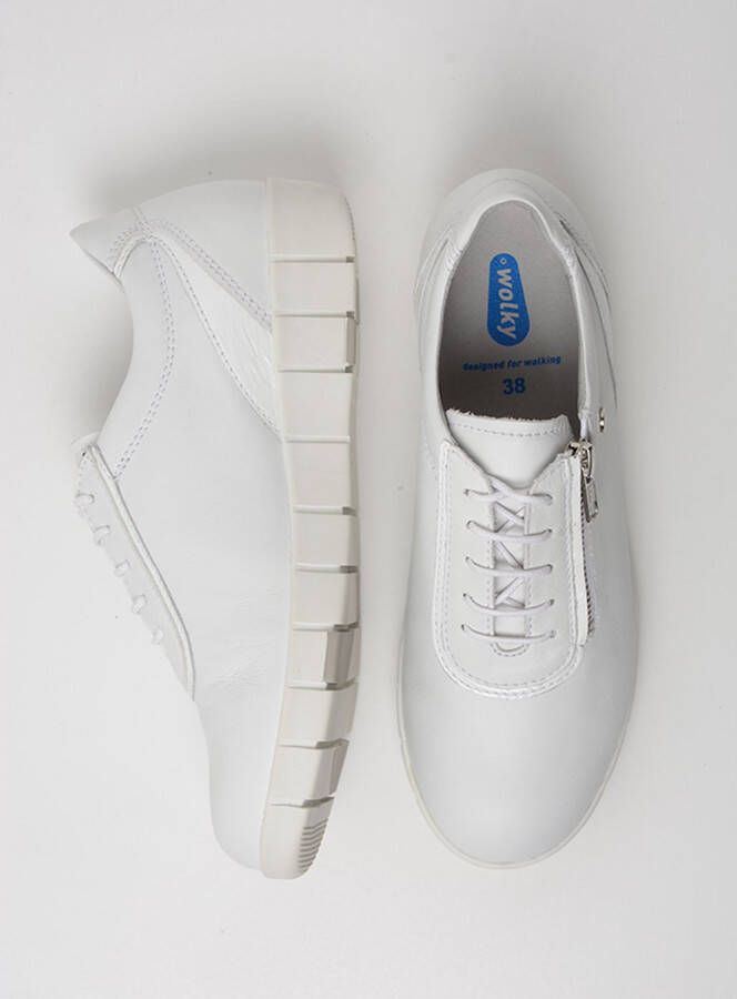 Wolky Veterschoenen Etosha wit leer