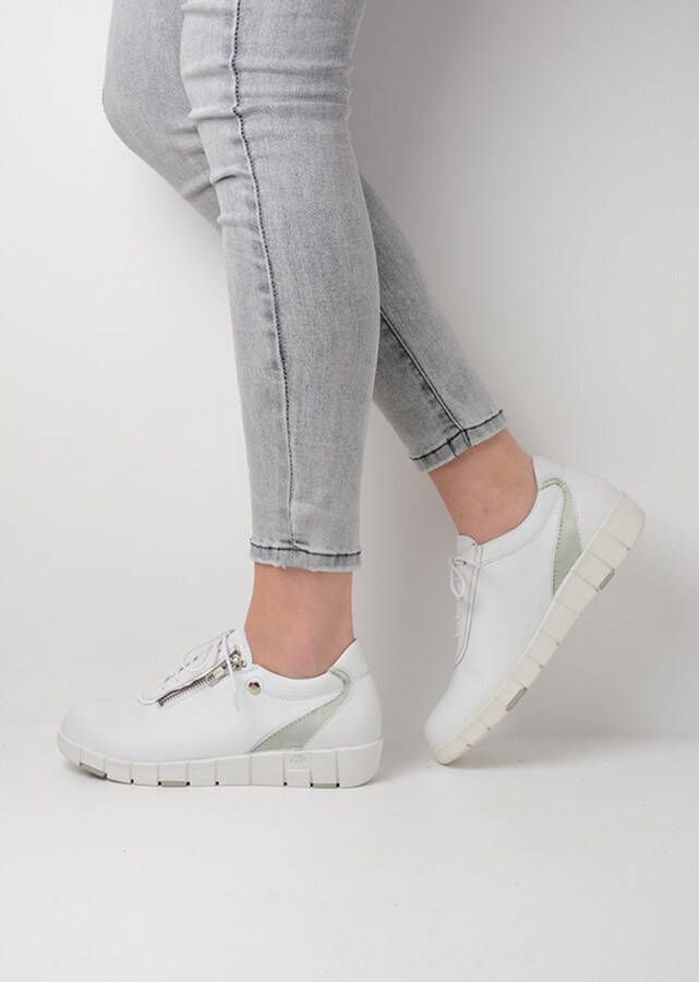 Wolky Veterschoenen Etosha wit leer