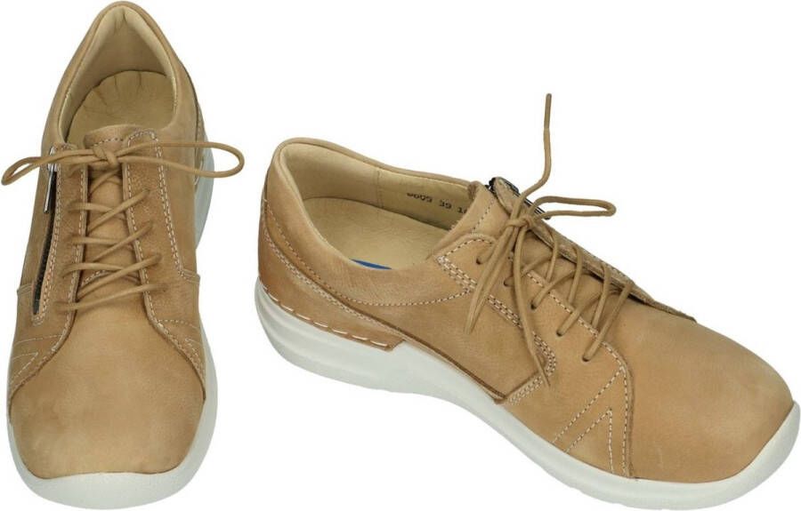 Wolky Veterschoenen Feltwell beige nubuck