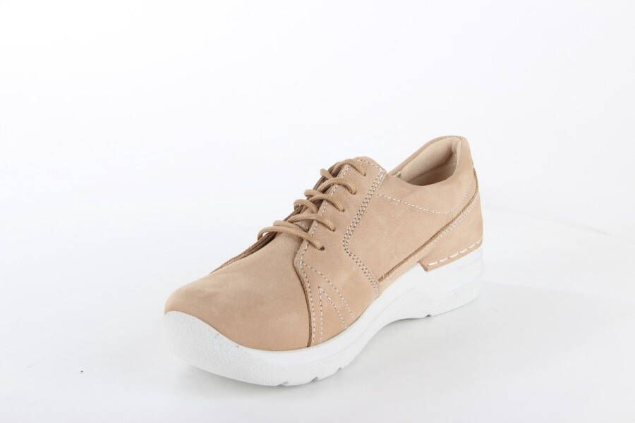 Wolky Veterschoenen Feltwell beige nubuck