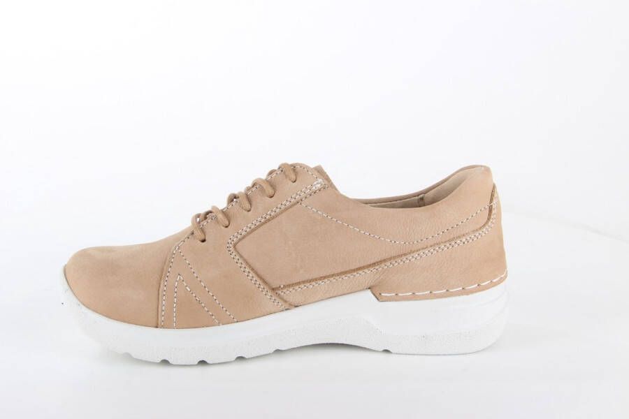 Wolky Veterschoenen Feltwell beige nubuck