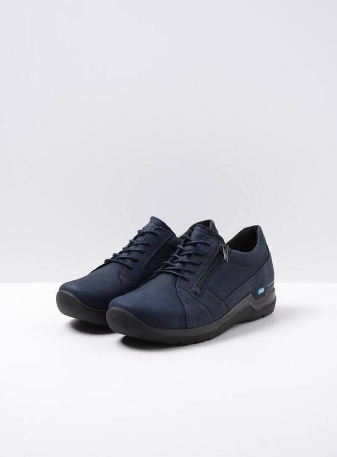 Wolky Veterschoenen Feltwell blauw nubuck