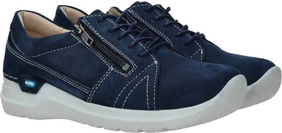 Wolky Veterschoenen Feltwell denim nubuck