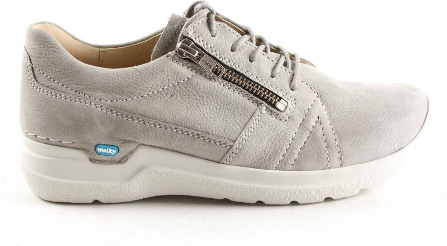 Wolky Veterschoenen Feltwell lichtgrijs nubuck