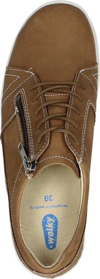 Wolky Veterschoenen Feltwell tobacco bruin nubuck