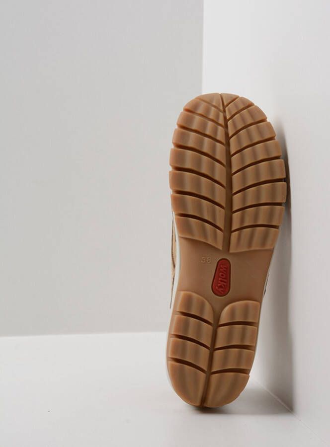 Wolky Veterschoenen Fly Summer beige nubuck