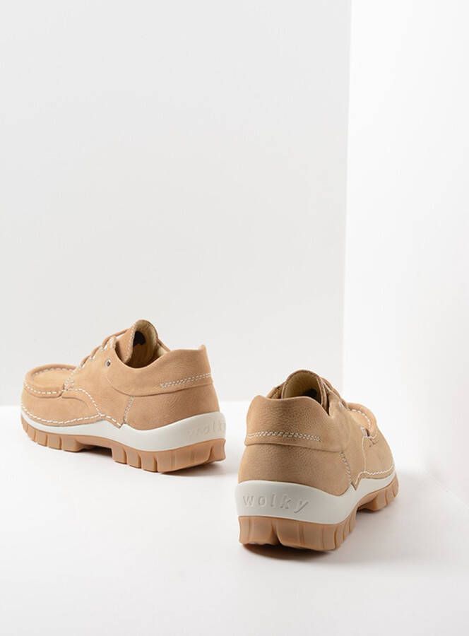 Wolky Veterschoenen Fly Summer beige nubuck