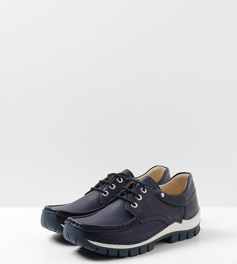 Wolky Veterschoenen Fly Summer denim leer