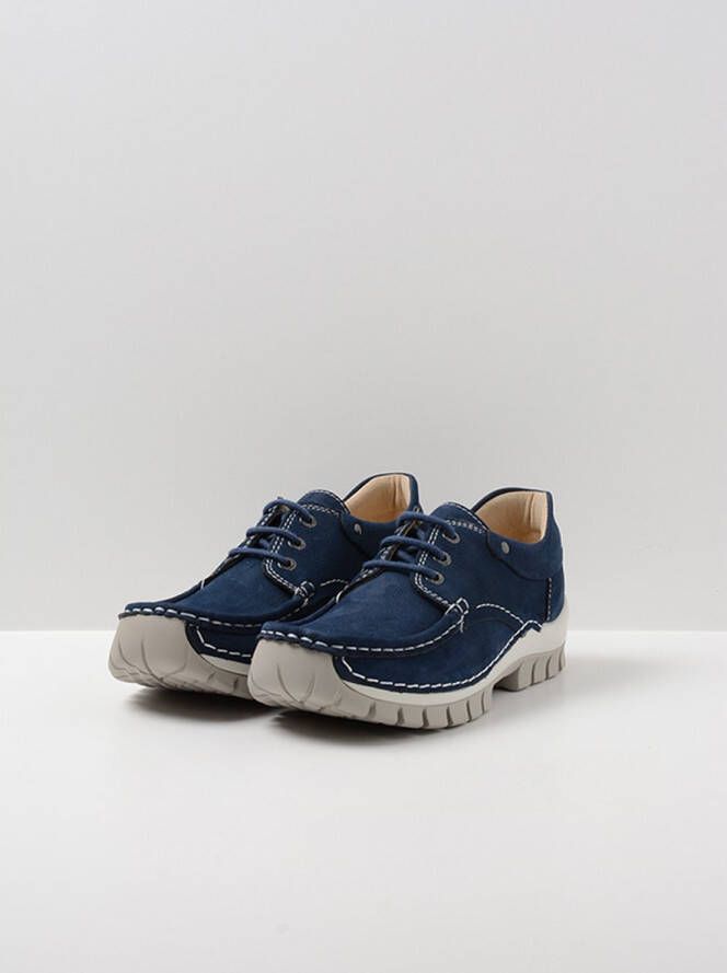 Wolky Veterschoenen Fly Summer denim nubuck