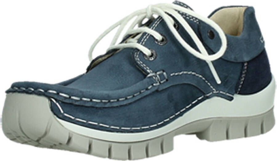 Wolky Veterschoenen Fly Summer denim nubuck