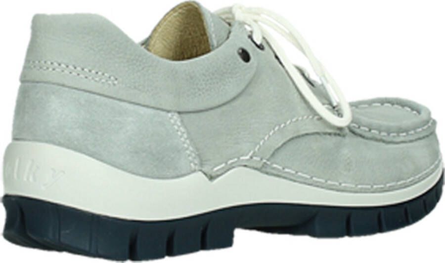 Wolky Veterschoenen Fly Summer lichtgrijs nubuck