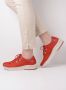 Wolky Rode leren sneakers met comfortabel voetbed en enkelondersteuning Rood Dames - Thumbnail 12