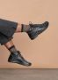 Wolky Dames Veterschoenen 0589124-000 Glacier Zwart - Thumbnail 2