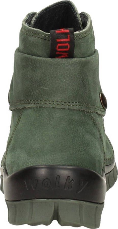 Wolky Veterschoenen Jump saliegroen nubuck