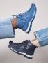 Wolky Hoge veterschoenen Jump Summer atlantisch blauw nubuck - Thumbnail 5