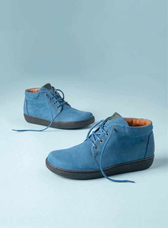 Wolky Veterschoenen Kansas Lady XW atlantisch blauw nubuck