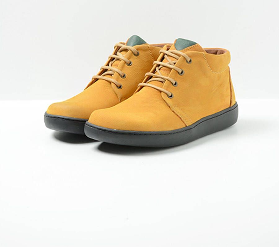 Wolky Veterschoenen Kansas Lady XW donker oker nubuck