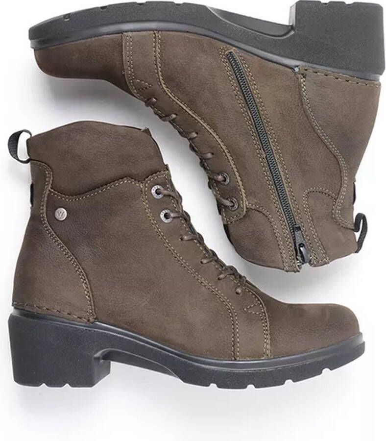 Wolky Veterschoenen Midi cactus nubuck