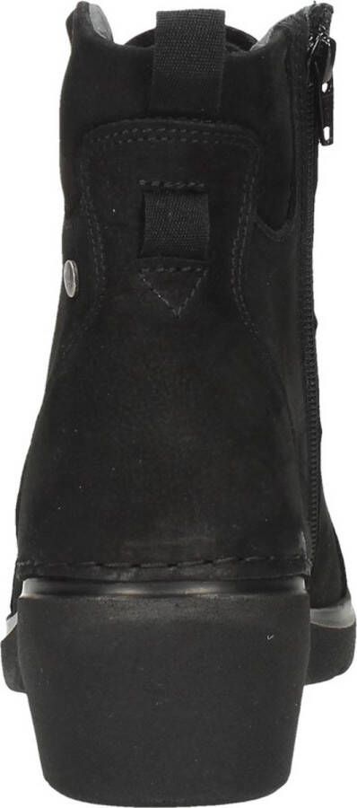 Wolky Veterschoenen Midi zwart nubuck