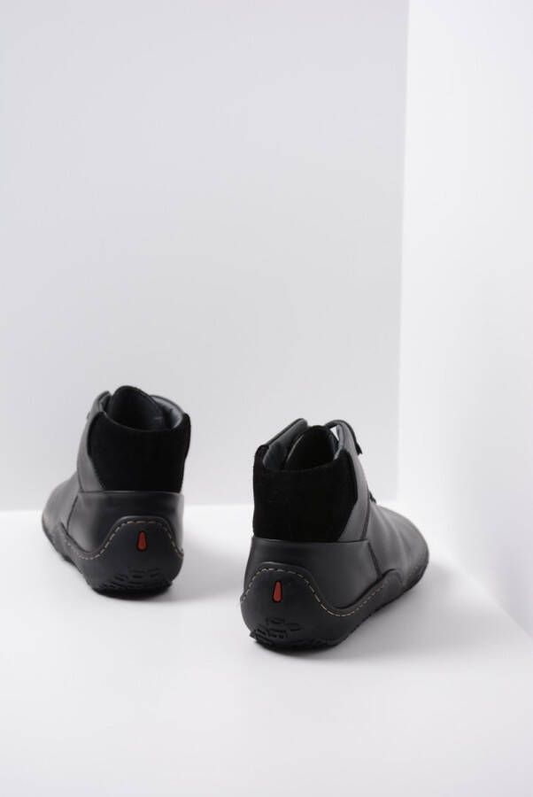 Wolky Veterschoenen Mokola zwart leer