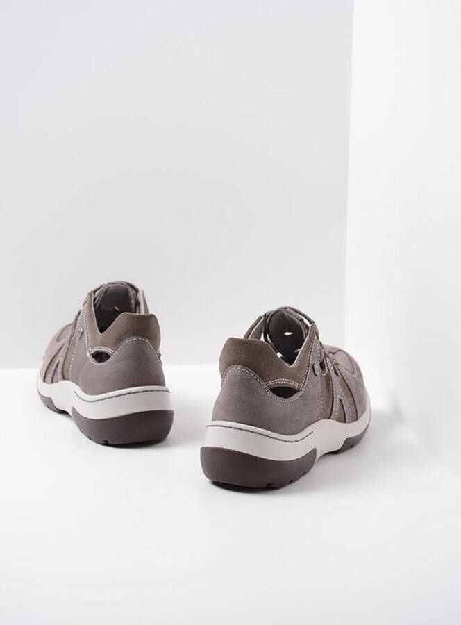 Wolky Veterschoenen Nortec donkergrijs nubuck
