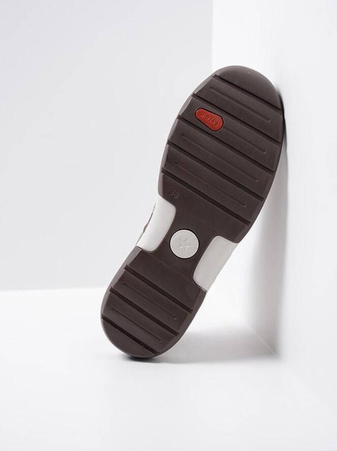 Wolky Veterschoenen Nortec donkergrijs nubuck