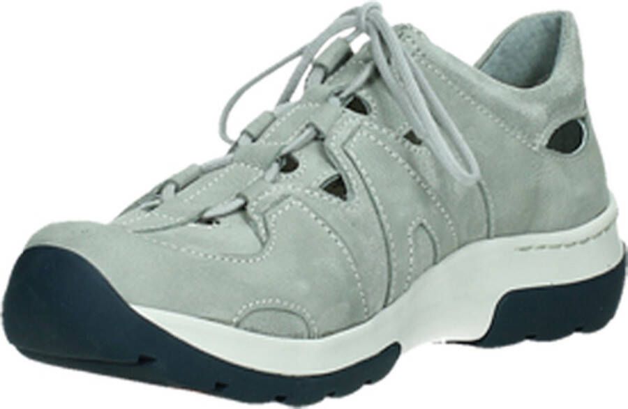 Wolky Shoe > Outlet > Veterschoenen Nortec lichtgrijs nubuck - Foto 10