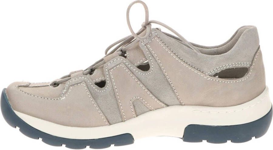 Wolky Veterschoenen Nortec lichtgrijs nubuck