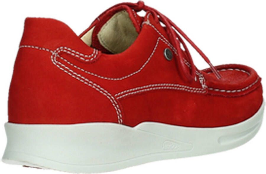 Wolky Veterschoenen One red-summer stretch nubuck