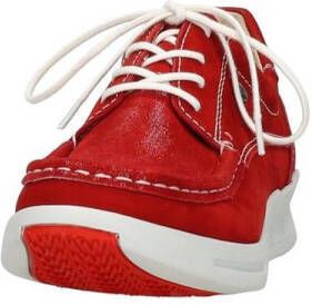 Wolky Veterschoenen One red-summer stretch nubuck