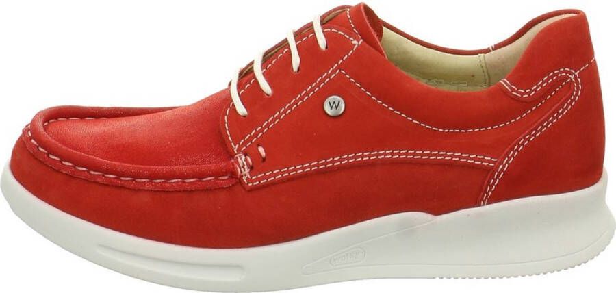 Wolky Veterschoenen One red-summer stretch nubuck