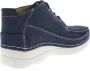 Wolky Dames Veterschoenen Roll Moc Denim Jeansblauw - Thumbnail 6