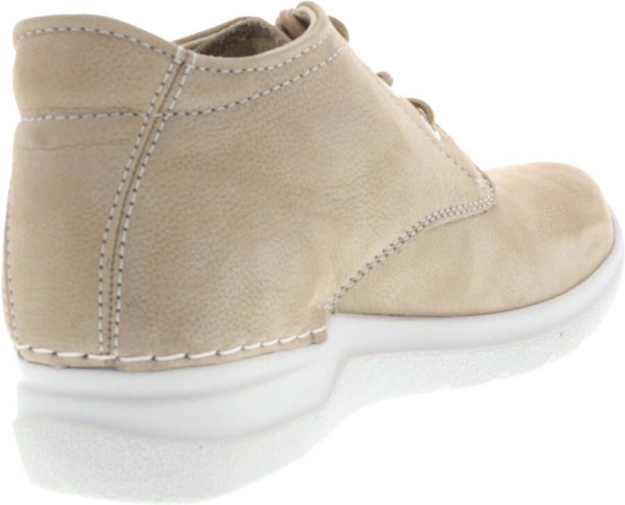 Wolky Dames Veterschoenen Truth Antique Nubuck Beige - Foto 5