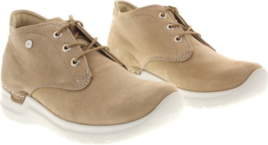 Wolky Dames Veterschoenen Truth Antique Nubuck Beige - Foto 6