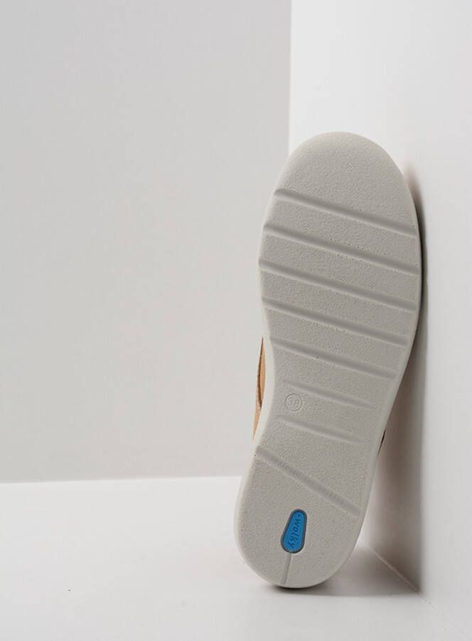 Wolky Veterschoenen Truth beige nubuck