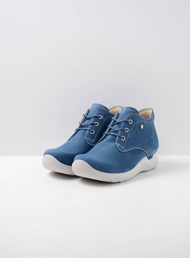 Wolky Veterschoenen Truth HV atlantisch blauw nubuck