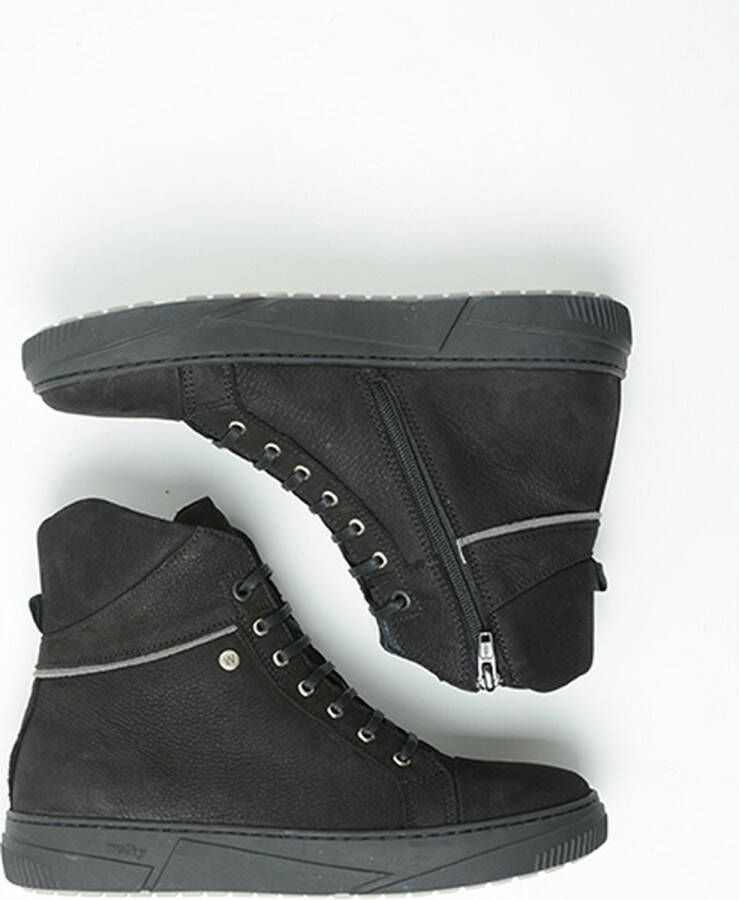 Wolky Zwarte Veterschoenen Wheel Longbeach Nubuck - Foto 15