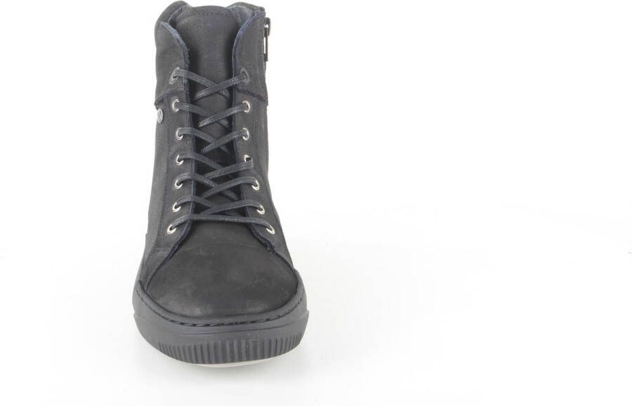 Wolky Veterschoenen Wheel zwart nubuck