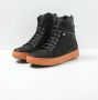 Wolky Veterschoenen Wheel zwart oranje nubuck - Thumbnail 2