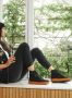 Wolky Veterschoenen Wheel zwart oranje nubuck - Thumbnail 4