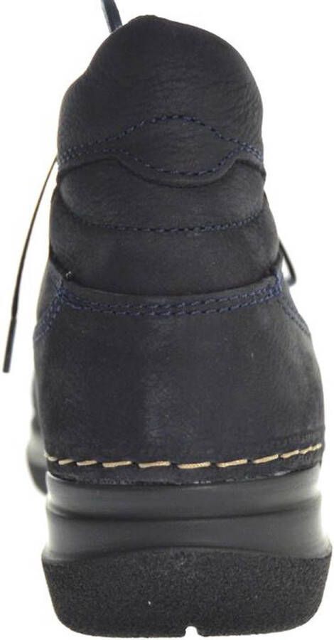 Wolky Veterschoenen Why blauw nubuck