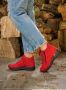 Wolky Hoge Sneakers 06606 Why 11505 donker rood nubuck - Thumbnail 11