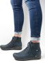 Wolky Hoge veterschoenen Whynot HV blauw nubuck - Thumbnail 3