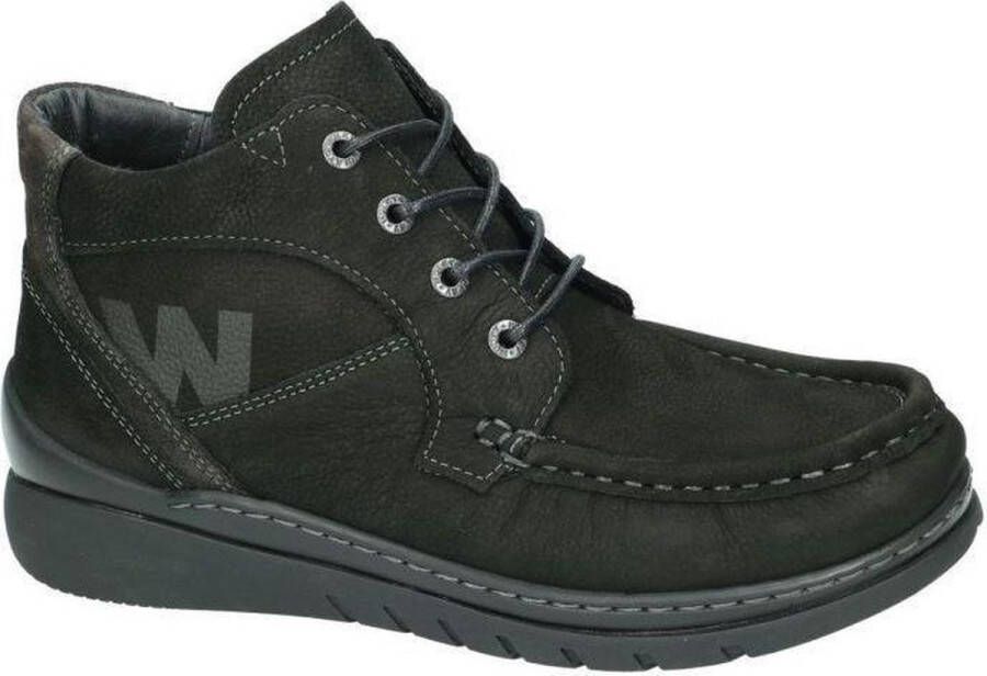 Wolky Dames Veterschoenen 0485024 000 Zoom Forest Zwart - Foto 13