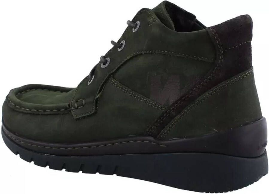 Wolky Dames Veterschoenen 0485024 000 Zoom Forest Zwart - Foto 4