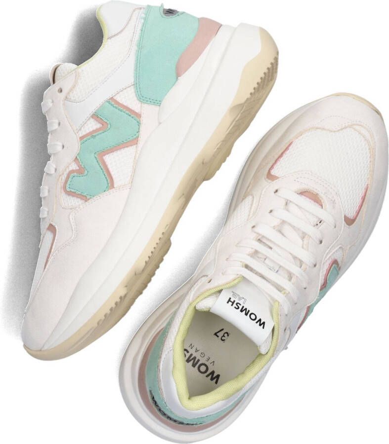 Womsh Vegan New Start Lage sneakers Dames Wit
